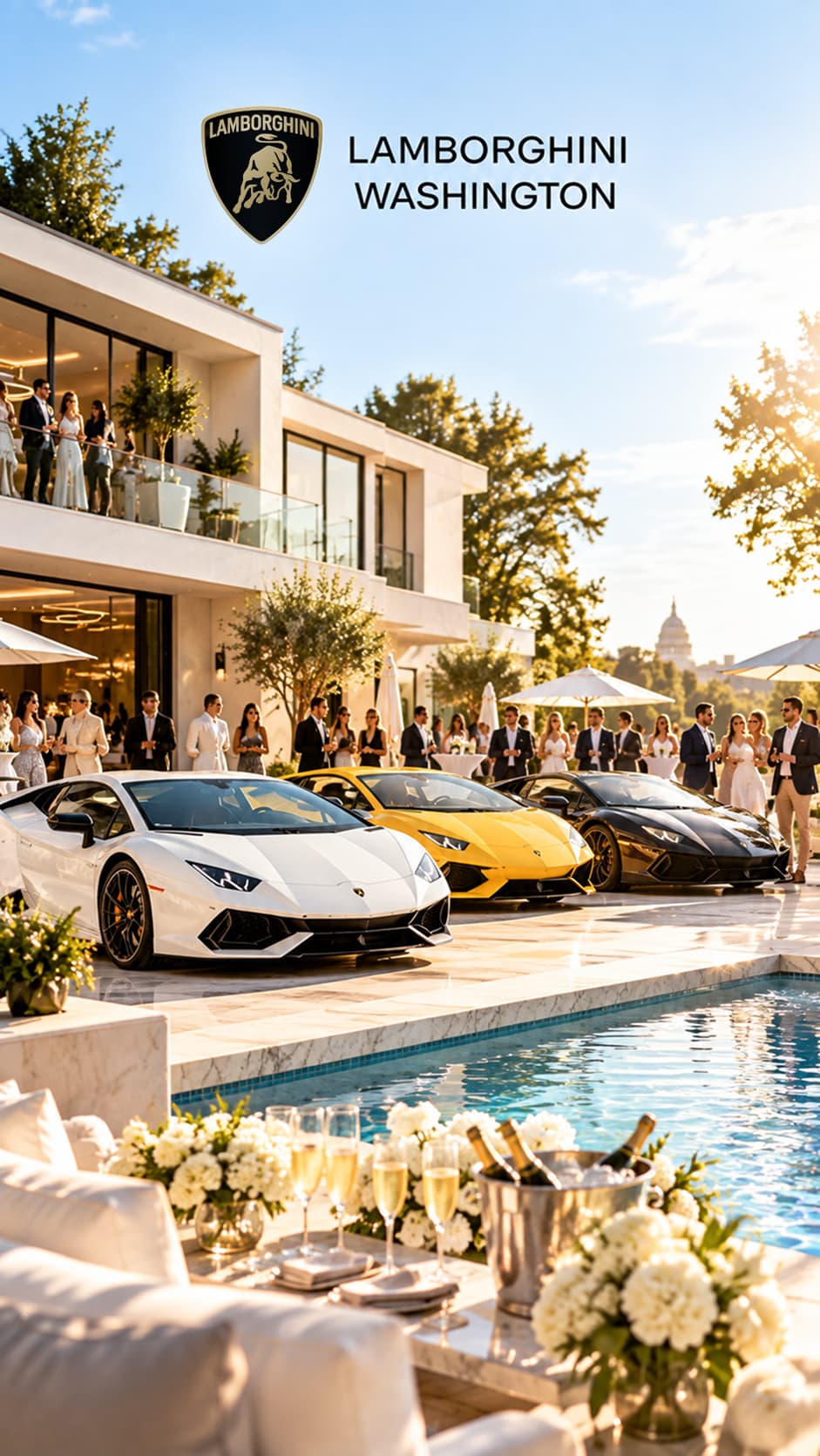 Комплексное digital-продвижение мероприятия Lamborghini Washington